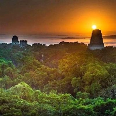  Amanecer en Tikal evoca ritmos ancestrales entrelazados con la melancolía de una flauta mágica